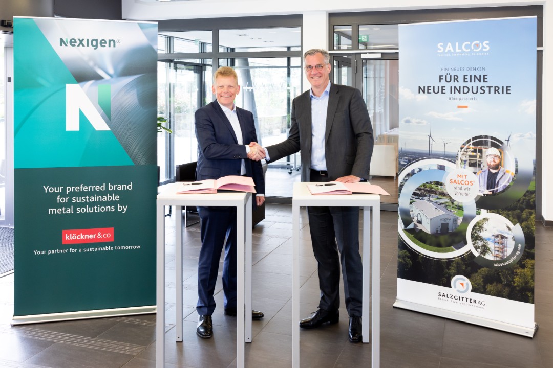 Klöckner & Co and the Salzgitter Group partnering for the